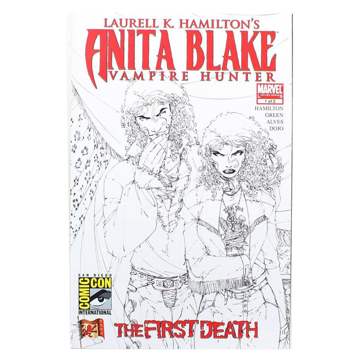 Anita Blake, Vampire Hunter: First Death #1 Exclusive Sketch Variant