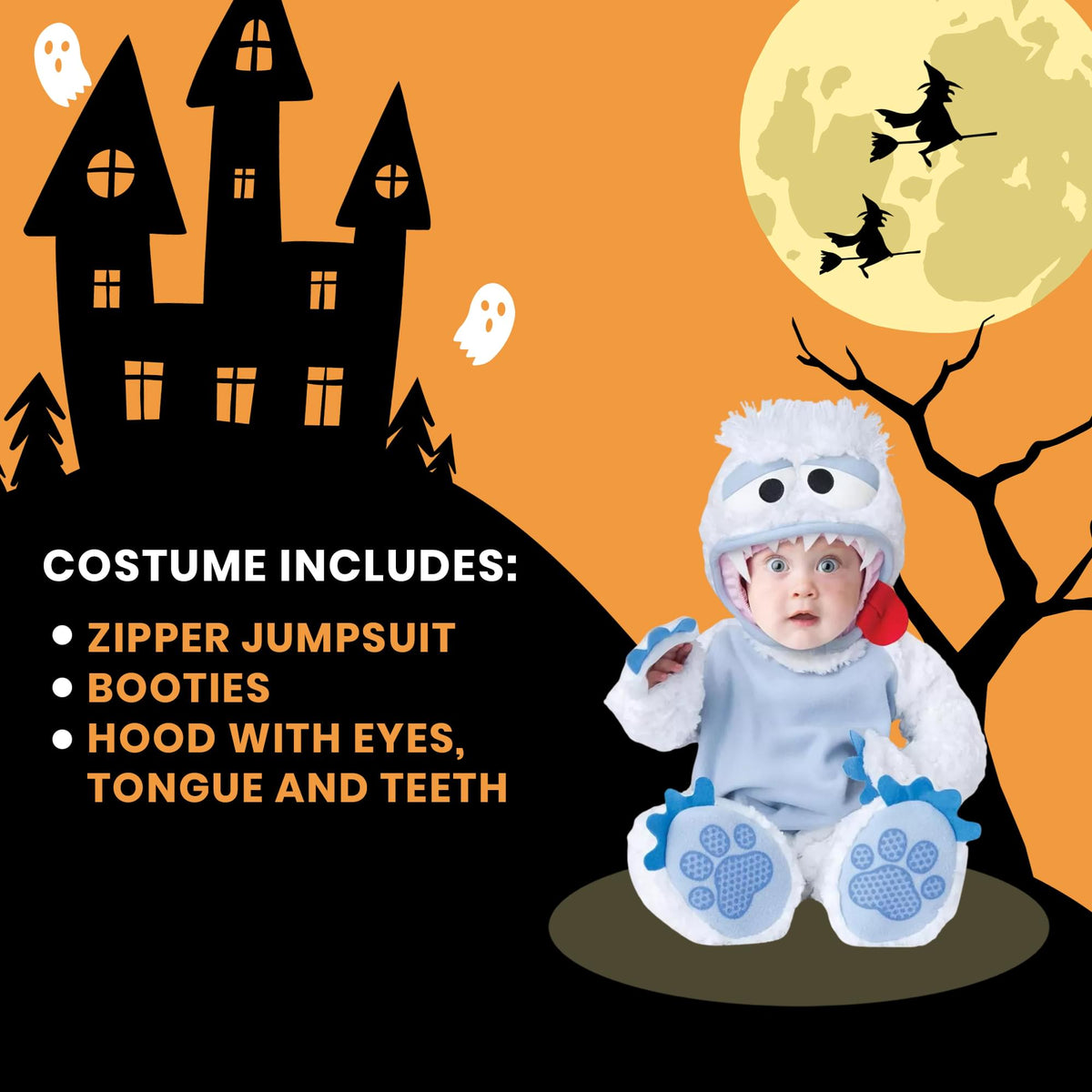 Abominable Snowbaby Baby Costume