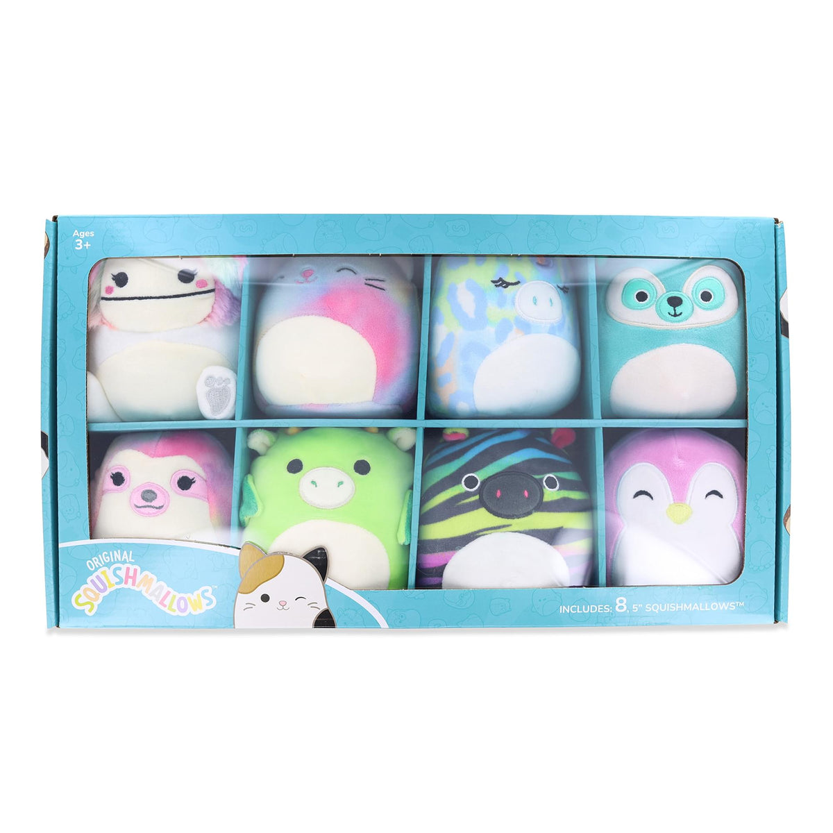 Squishmallows 5 Inch Mini Plush 8 Pack | Fantasy and Wildlife #2