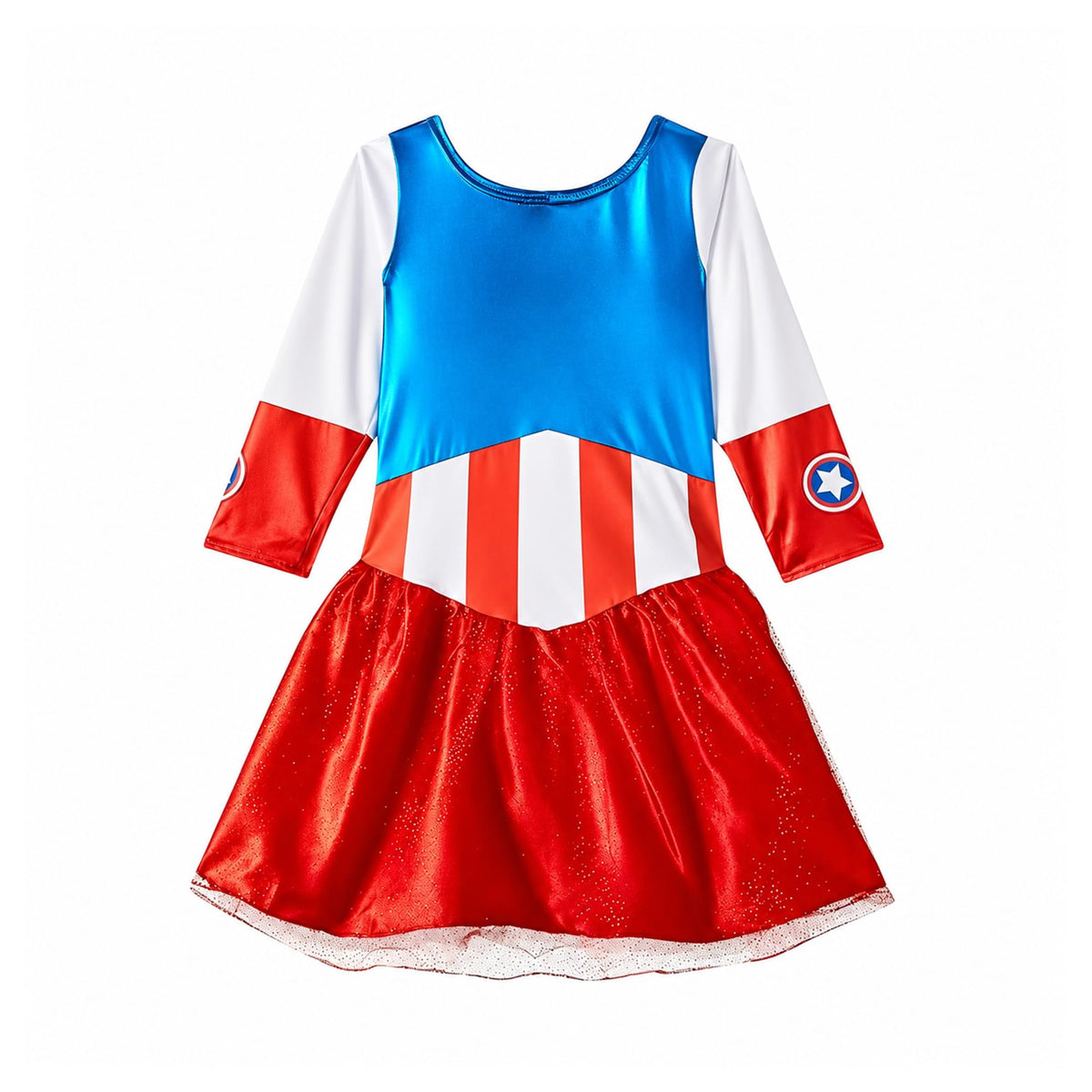 Marvel Avengers Metallic Captain American Child Costume