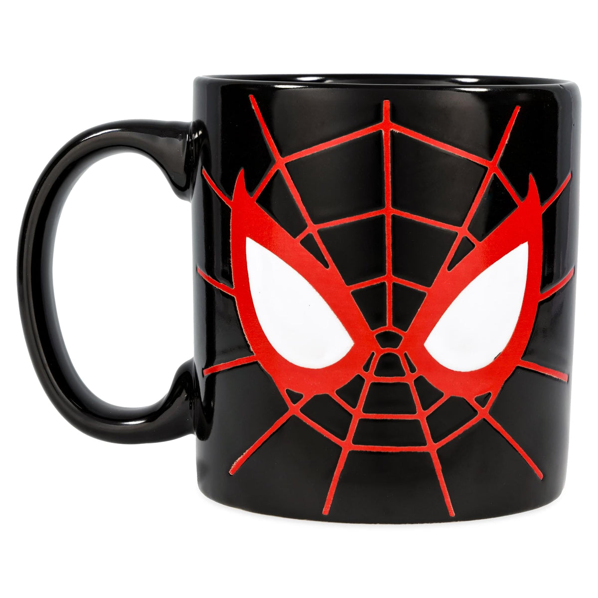 Marvel Spider-Man Miles Morales Mask Wax-Resist 20-Ounce Ceramic Mug